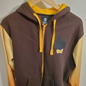 Jinx overwatch tracer ultimate zop up hoodie Large